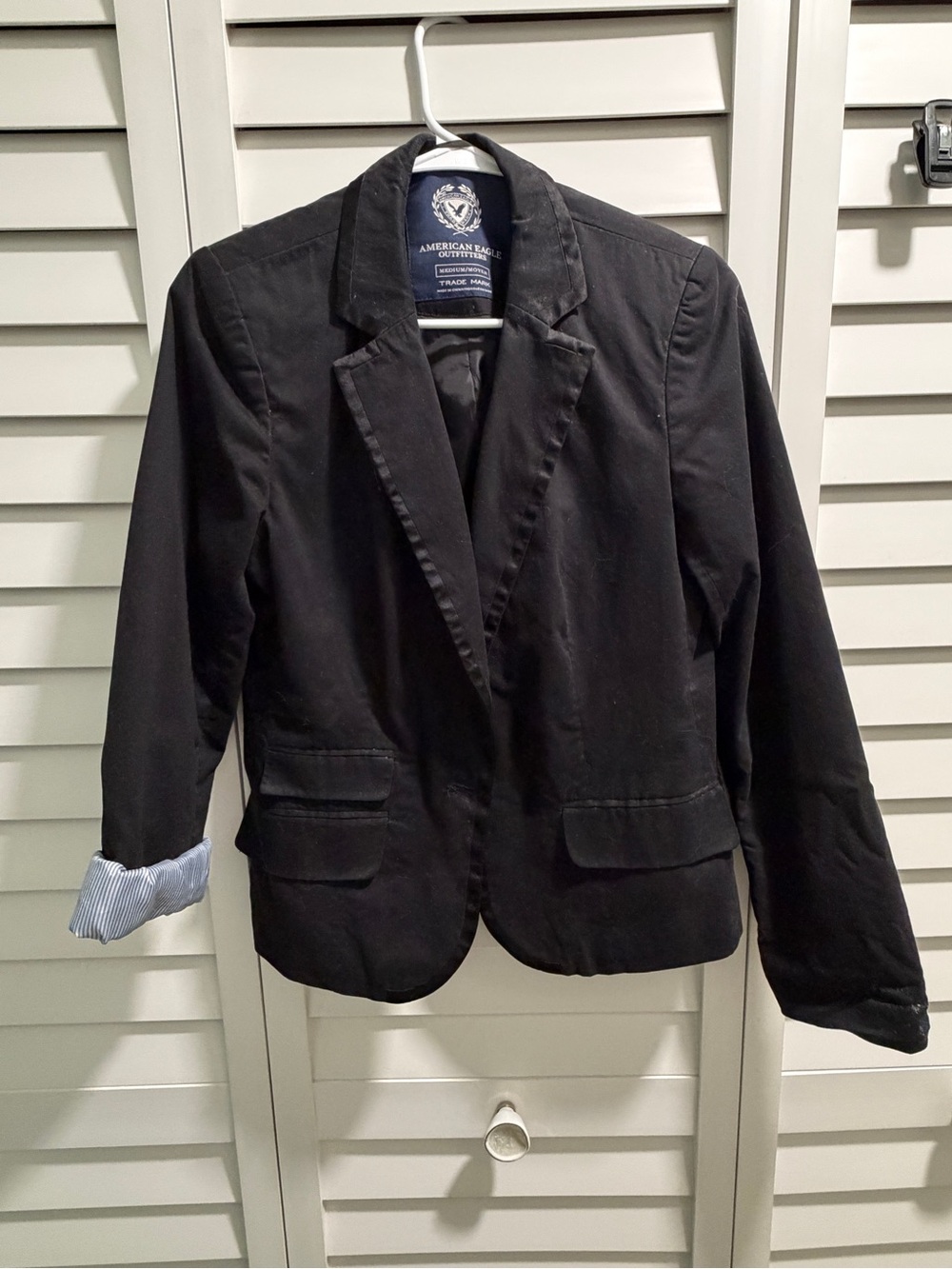 American Eagle Outfitters Black Women's Blazer